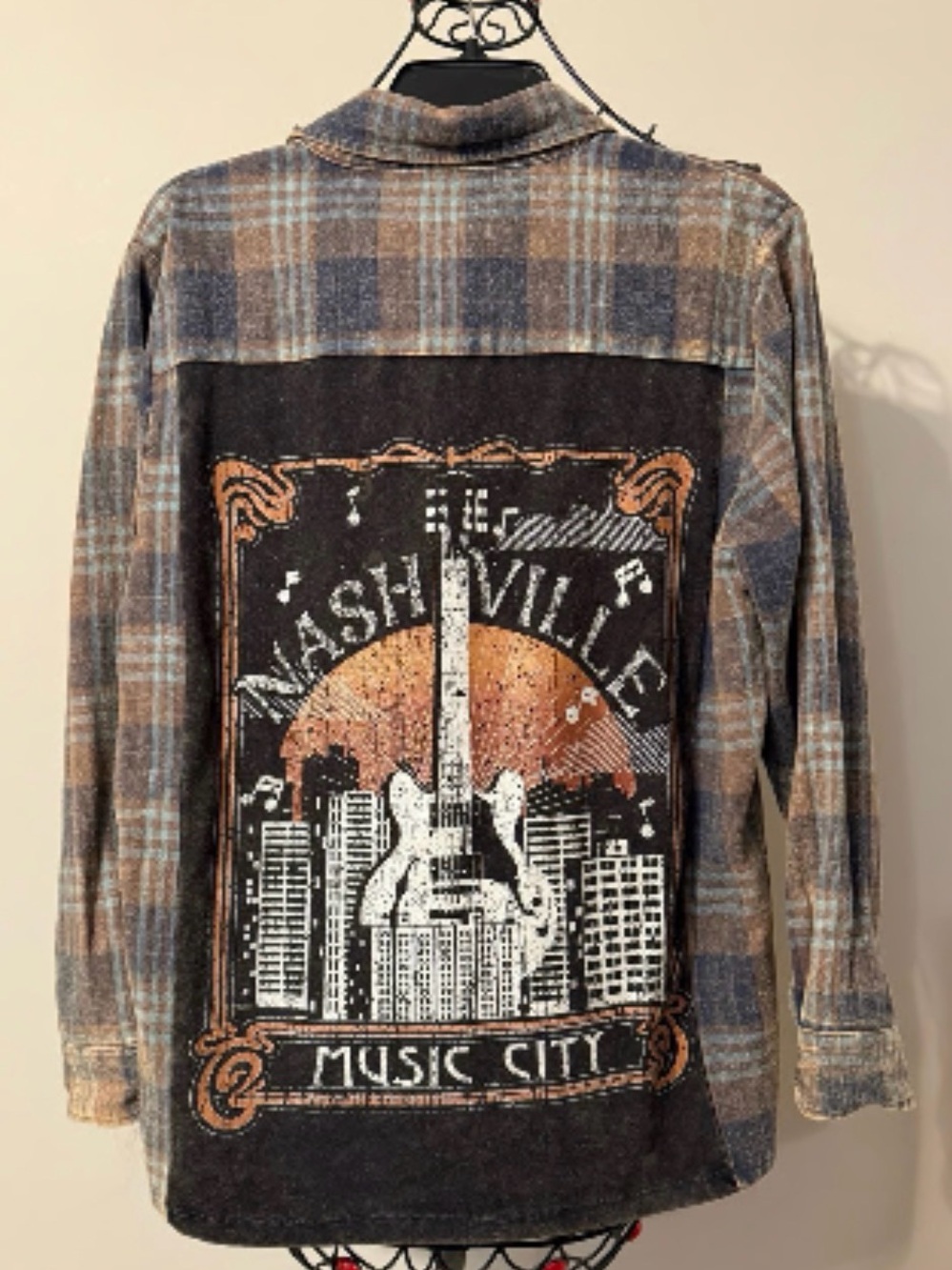 Altar'd State Flannel 🎵 Nashville 🎸Music City Button-Up